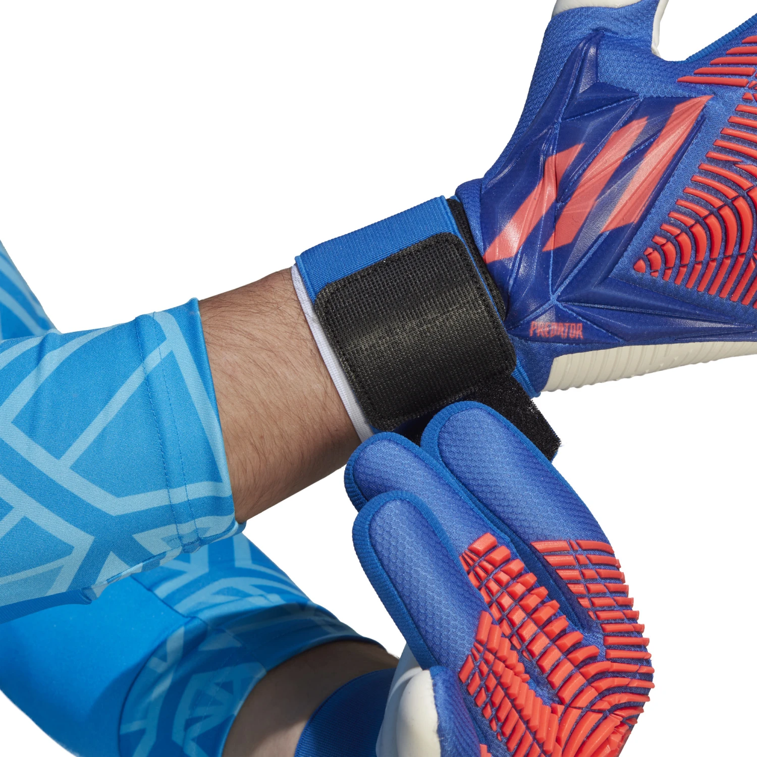 Adidas Predator Competition Glove (Blue/Orange) - Image 8