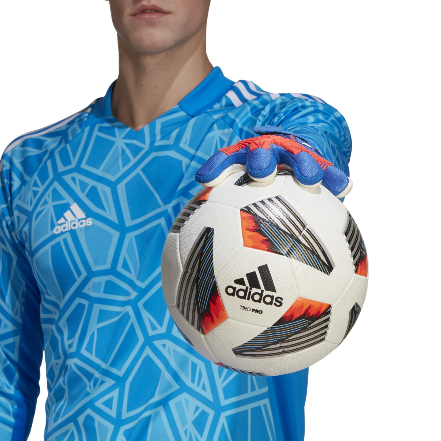 Adidas Predator Competition Glove (Blue/Orange) - Image 10
