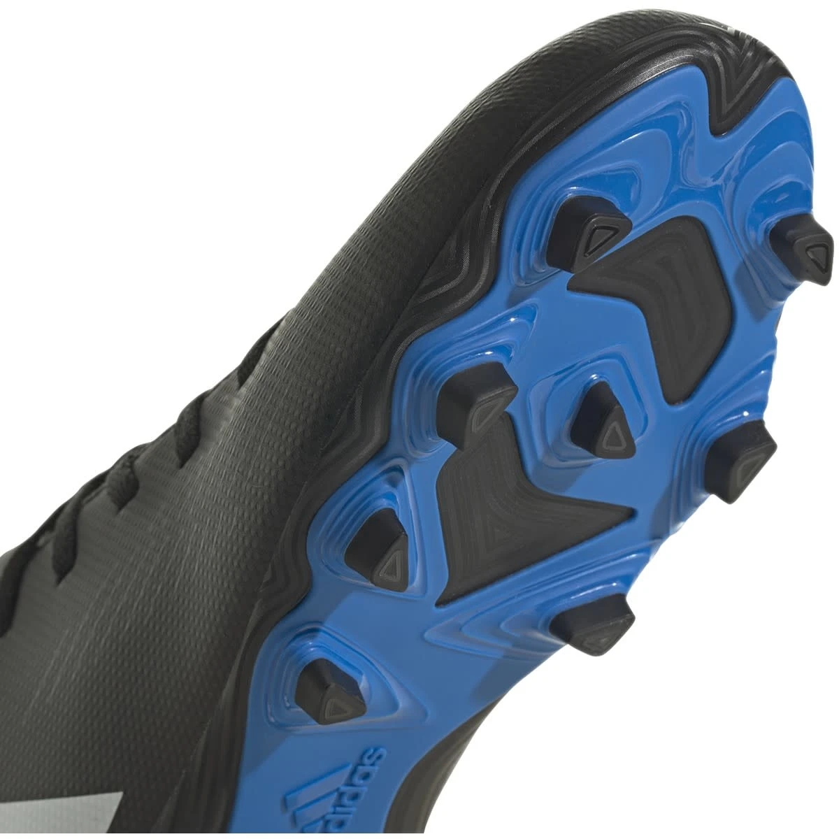 Adidas Predator Edge.4 FxG Jr (Black/White/Blue) - Image 4