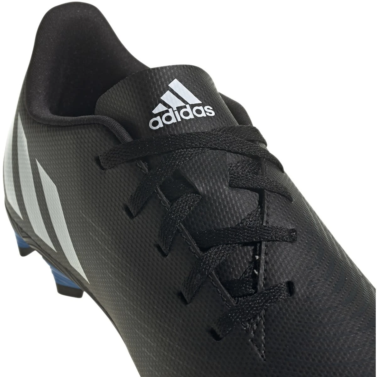 Adidas Predator Edge.4 FxG Jr (Black/White/Blue) - Image 5