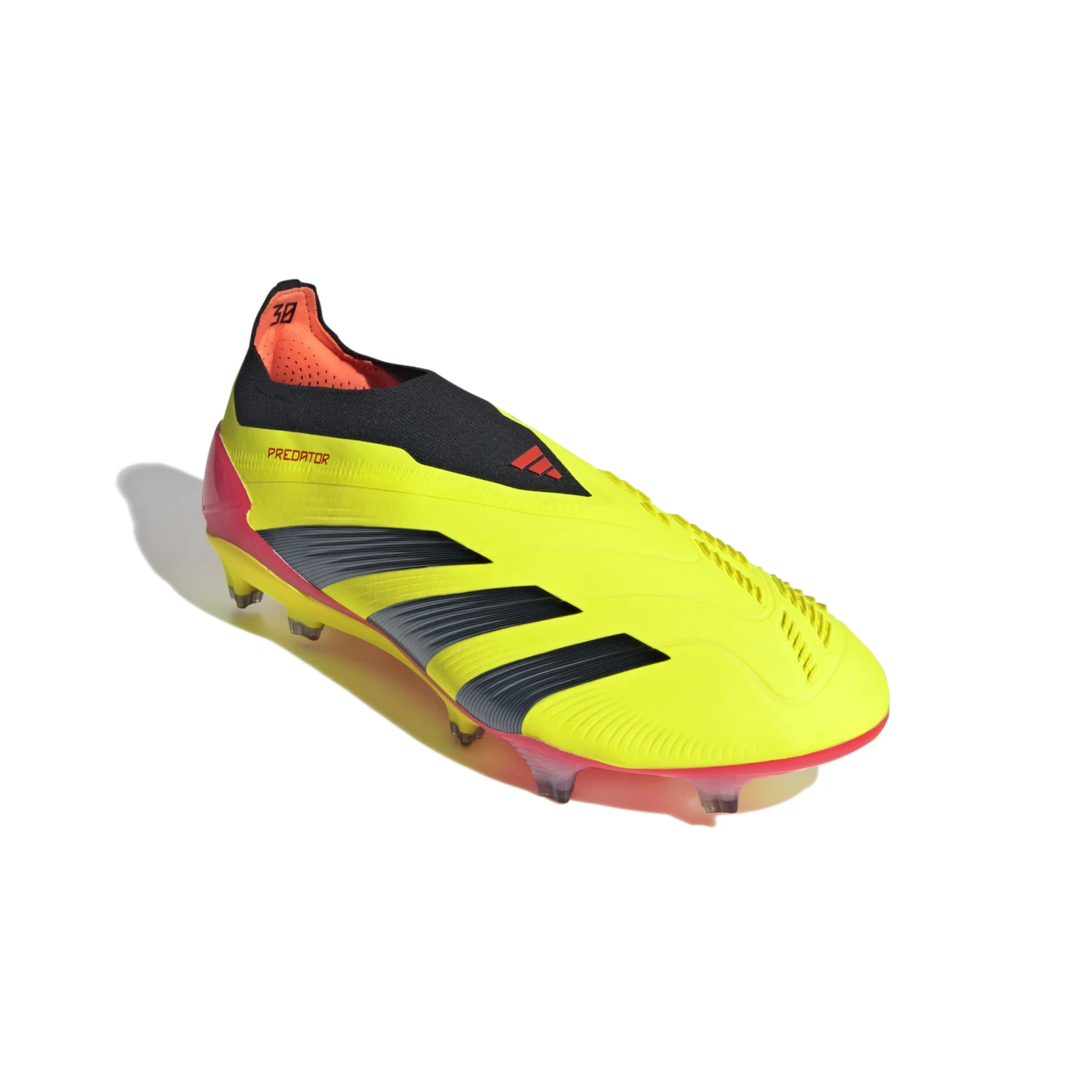 Adidas Predator Elite Laceless FG (Solar Yellow/Black) - Image 5