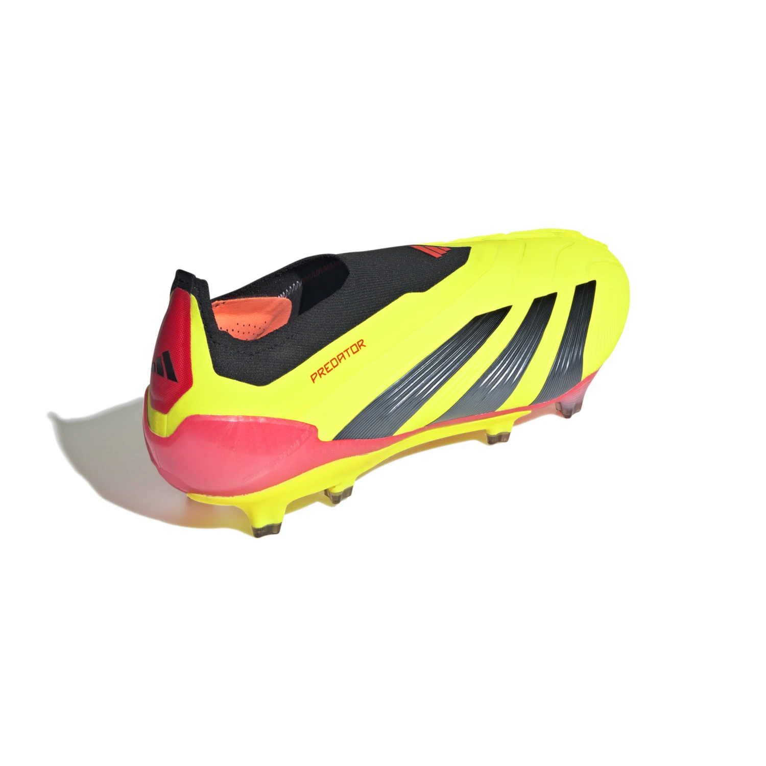 Adidas Predator Elite Laceless FG (Solar Yellow/Black) - Image 6