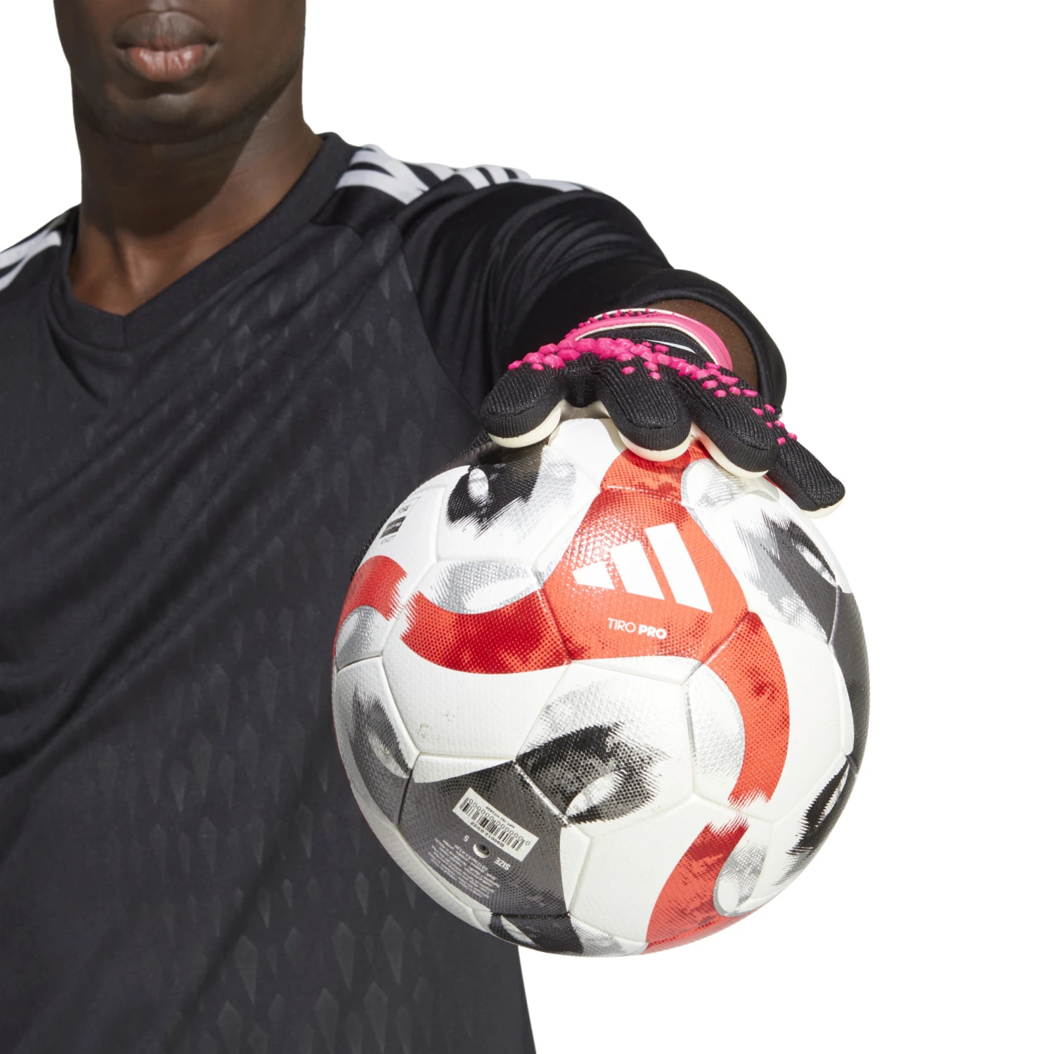 Adidas Predator League Goalkeeper Gloves (Black/Pink) - Image 6