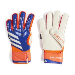 Adidas Predator Match Fingersave Gloves (Blue/Orange)