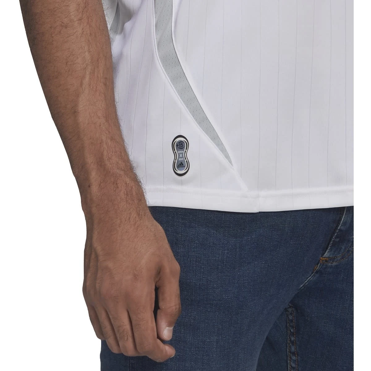 Adidas Real Madrid 21/22 Teamgeist Jersey (White) - Image 6