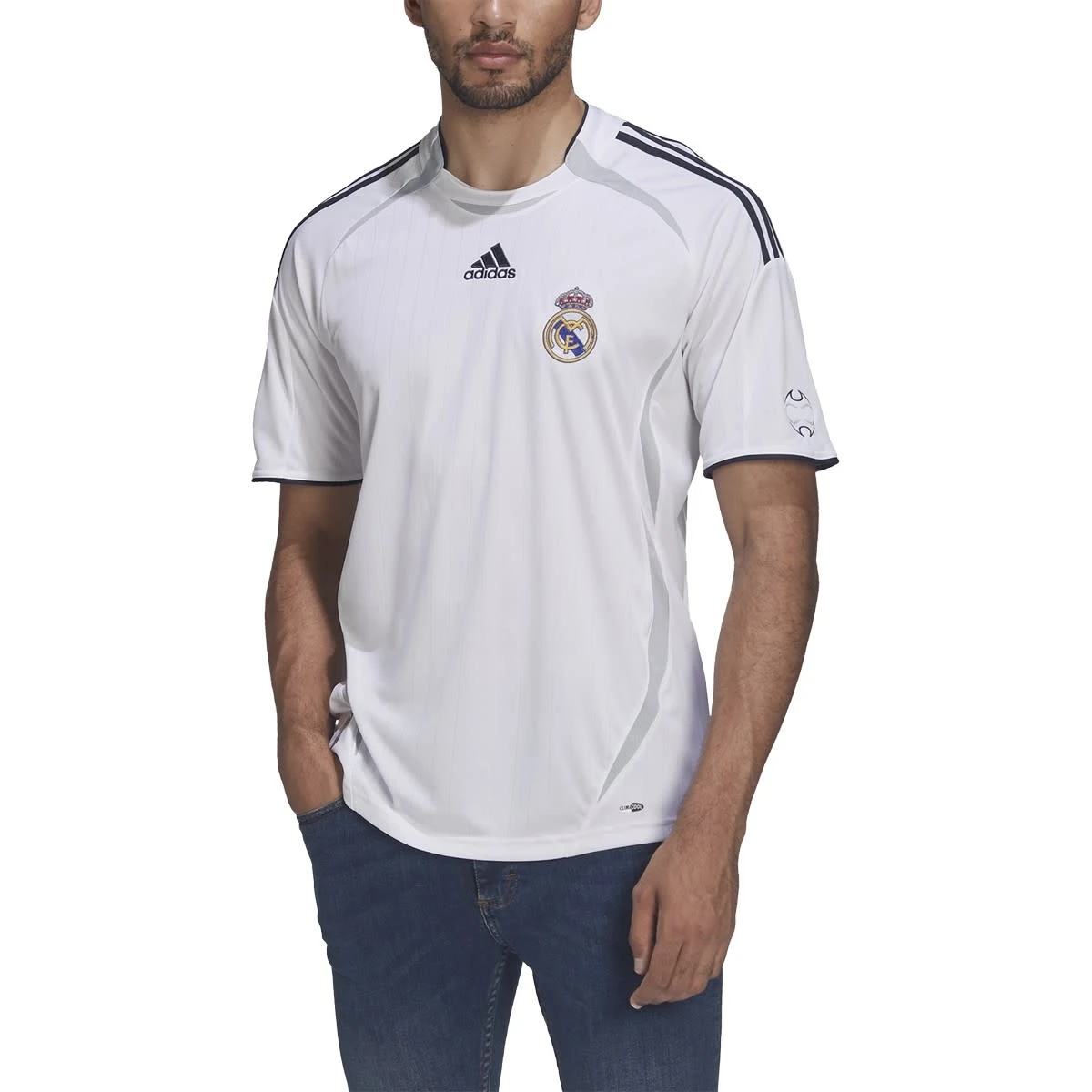 Adidas Real Madrid 21/22 Teamgeist Jersey (White) - Image 7