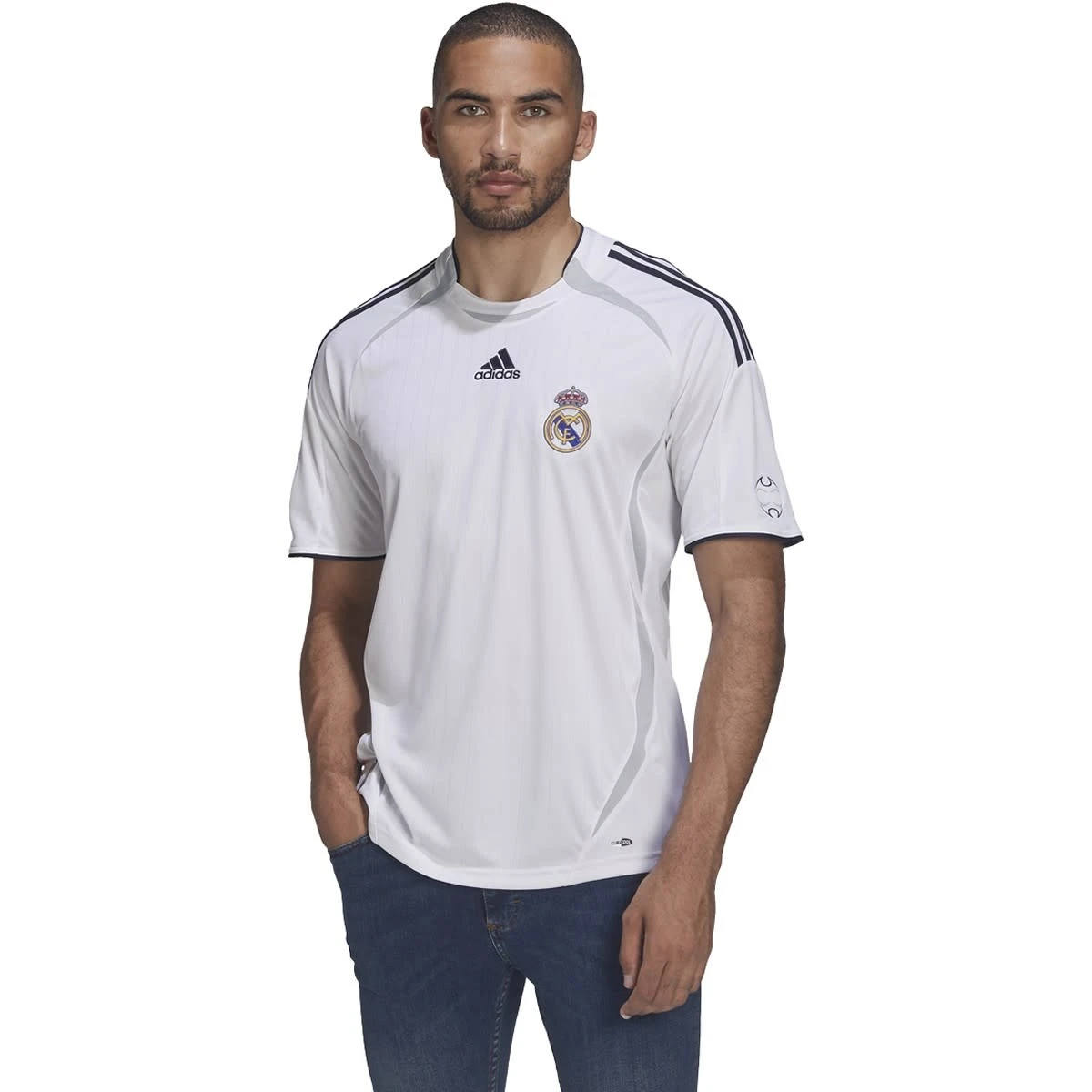 Adidas Real Madrid 21/22 Teamgeist Jersey (White) - Image 9
