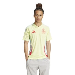 Adidas Spain 2024 Away Jersey (Yellow/Mint)
