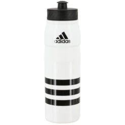 Adidas Stadium Water Bottle (White/Black)