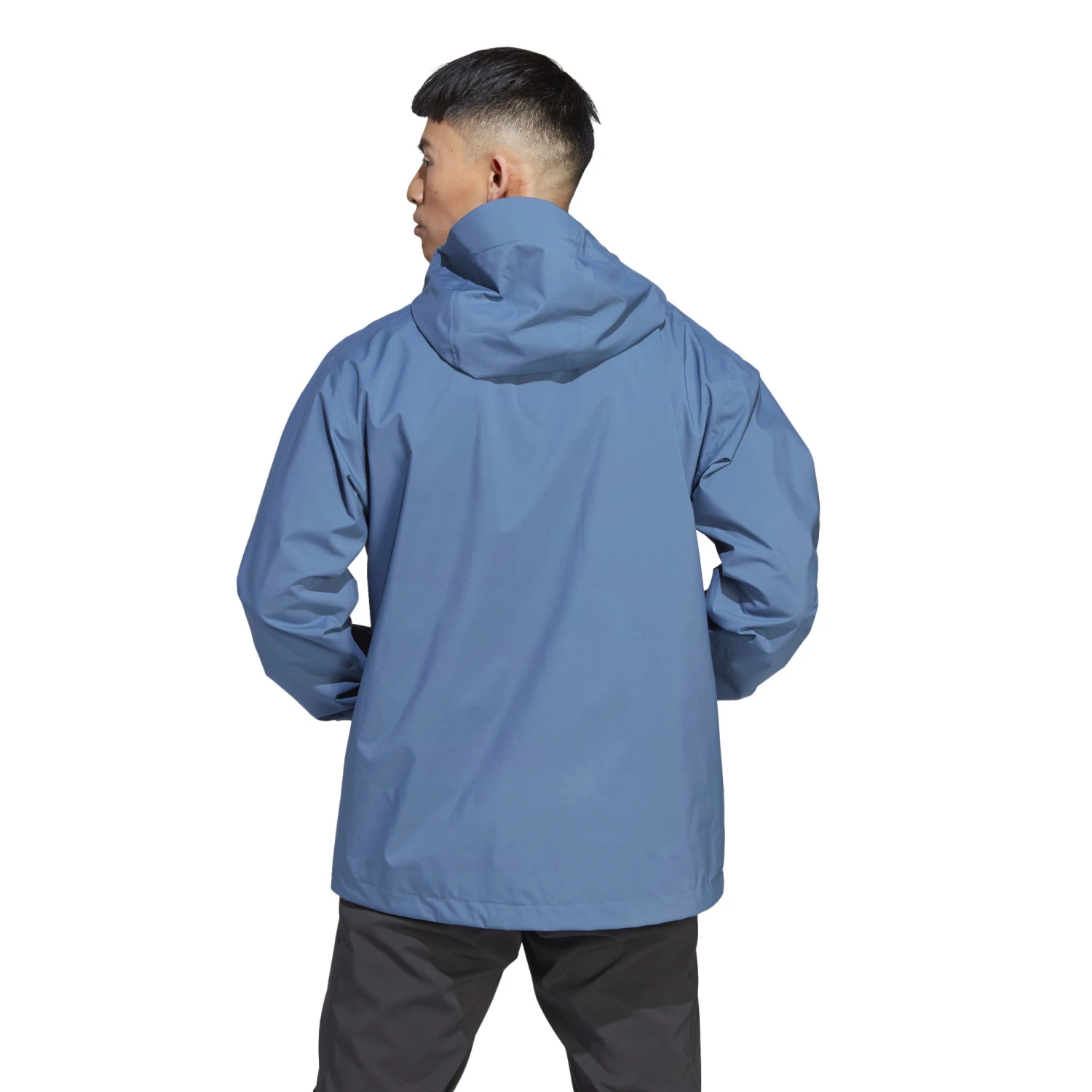 Adidas Terrex Multi Rain.RDY 2.5-Layer Rain Jacket (Blue) - Image 3