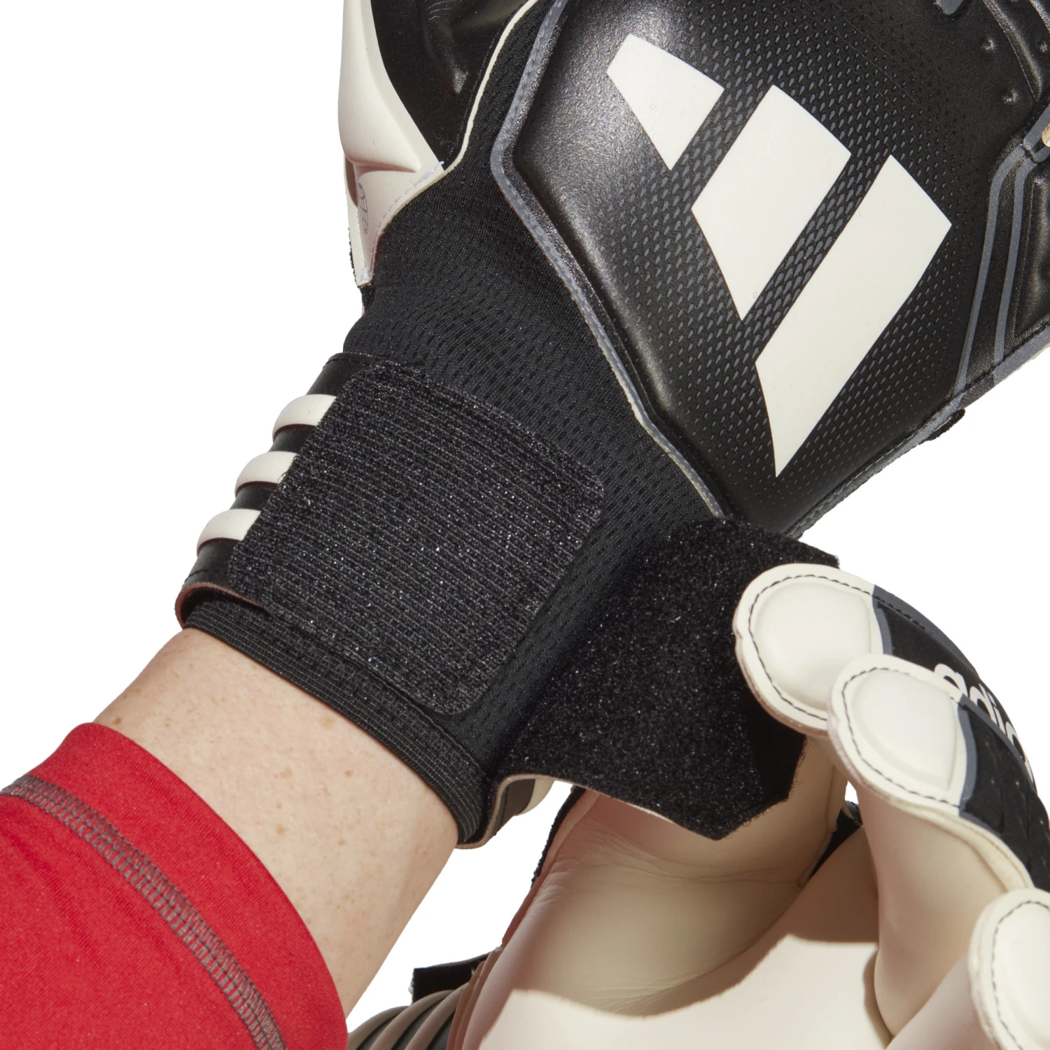 Adidas Tiro League Goalkeeper Gloves (Black/White) - Image 4