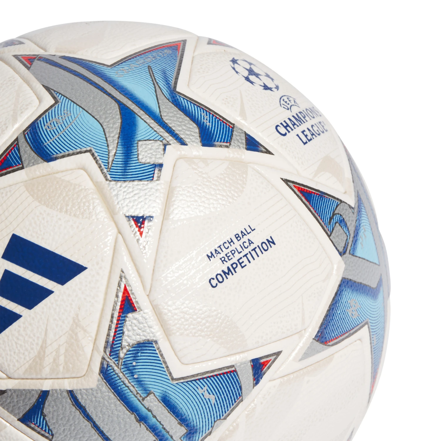 Adidas UCL 23/24 Competition Ball (White/Blue) - Image 4