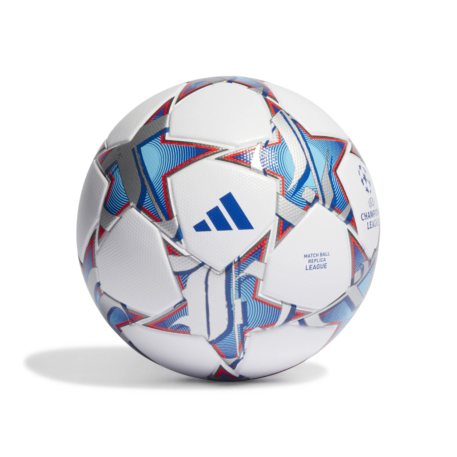 Adidas UCL 23/24 League Ball (White/Blue/Silver)