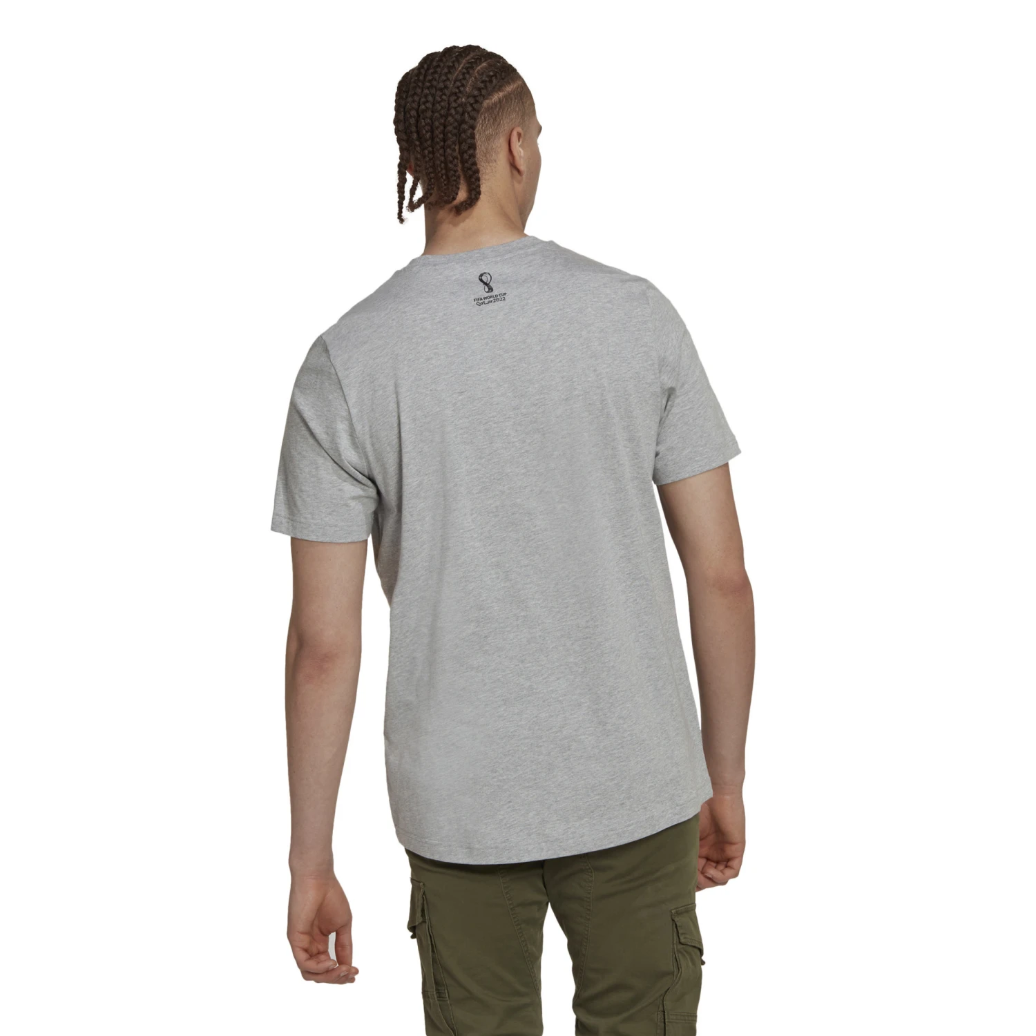 Adidas USA 2022 World Cup Tee (Gray) - Image 3