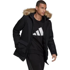 Adidas Utilitas Hooded Parka (Black)