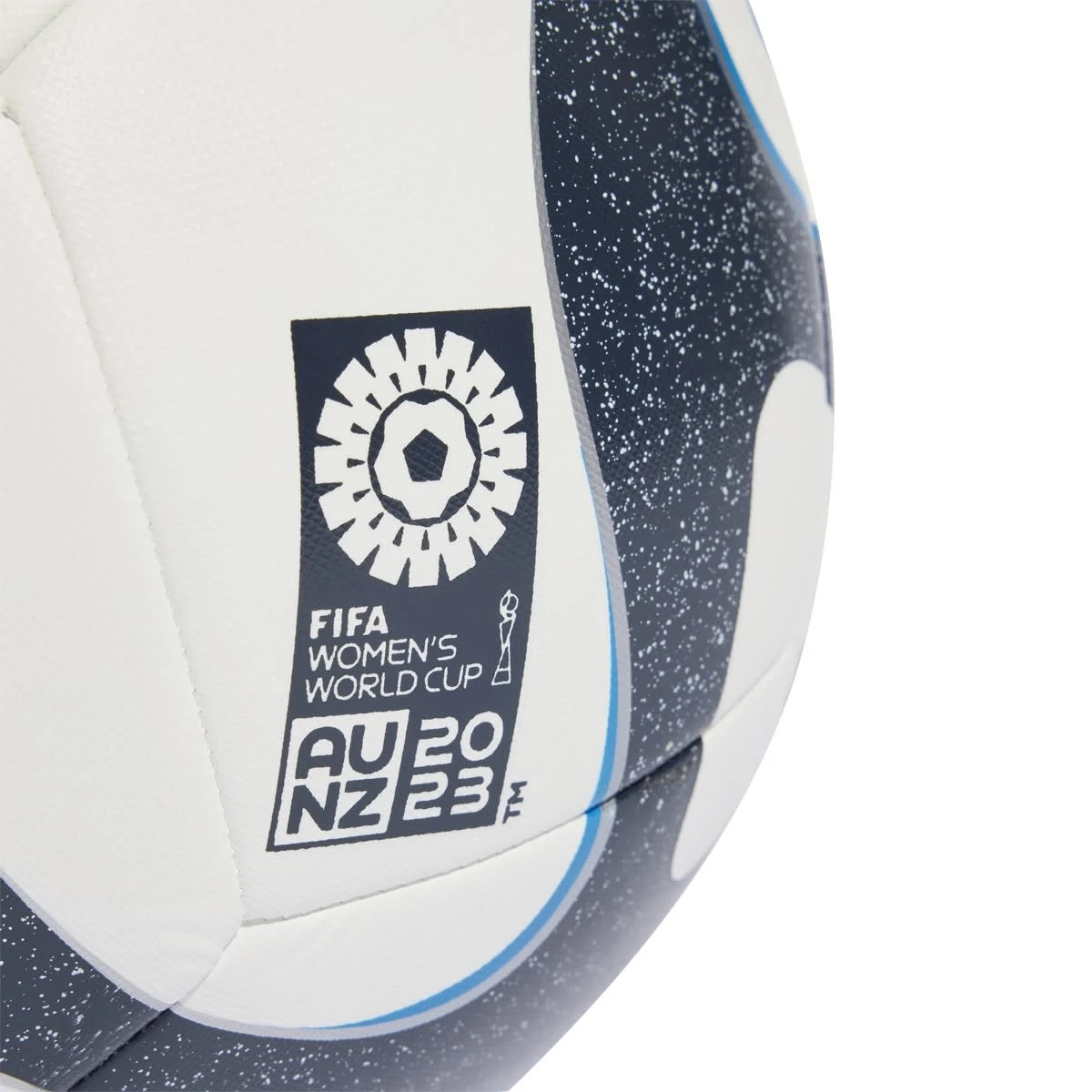 Adidas Womens World Cup 2023 Oceaunz Training Ball (White/Navy) - Image 3