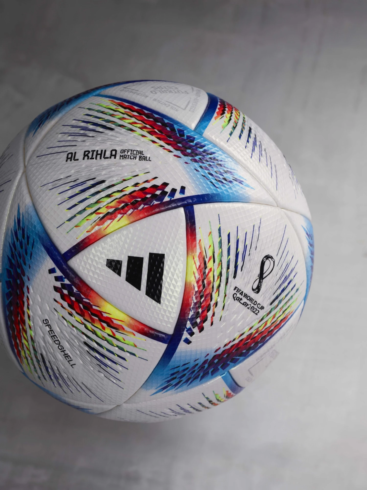 Adidas World Cup 2022 Al Rihla Pro Official Match Ball (White/Multi) - Image 7