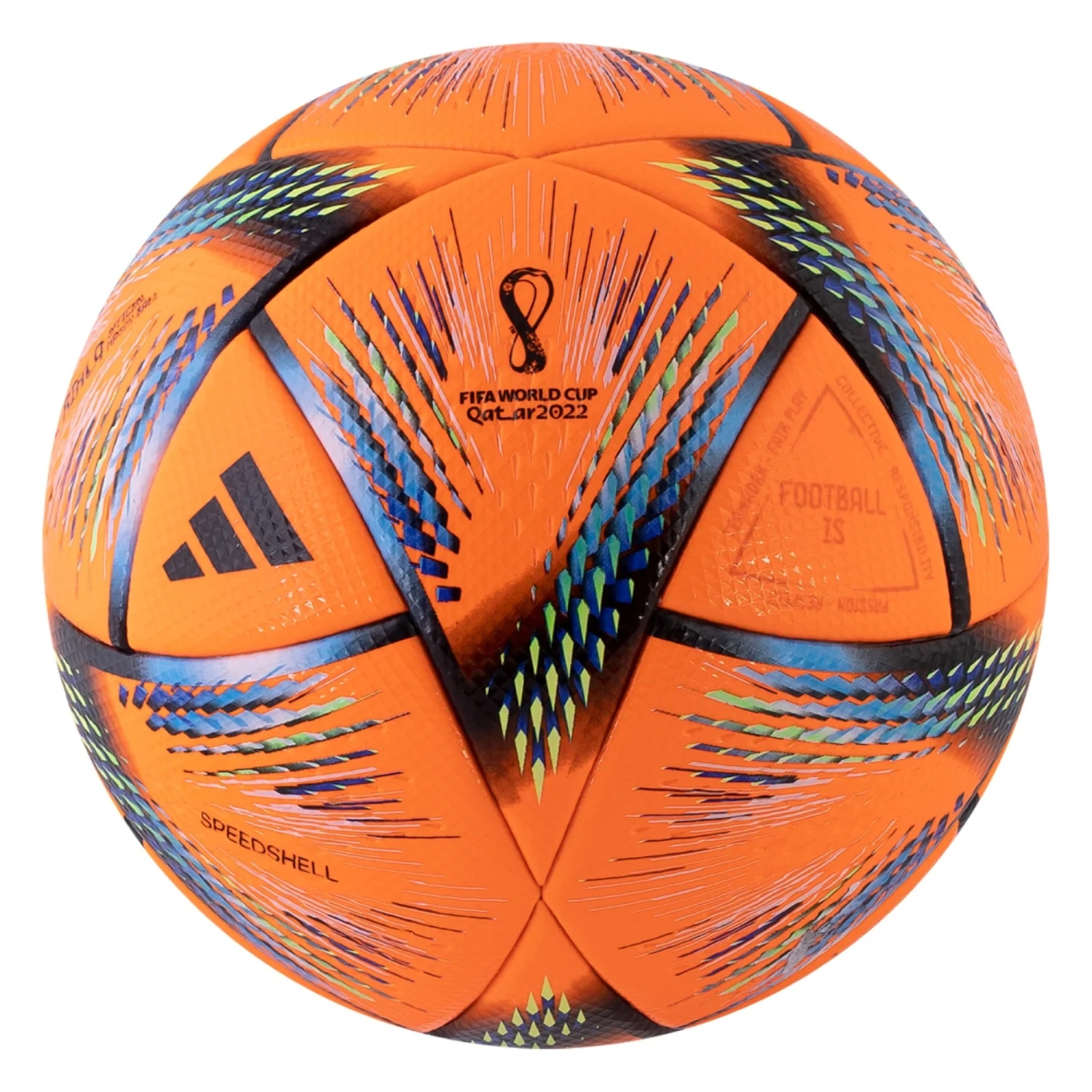Adidas World Cup 2022 Al Rihla Pro Winter Official Match Ball (Orange) - Image 2