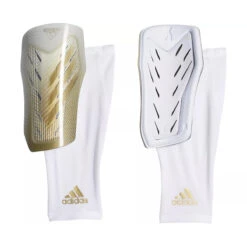 Adidas X 20 Pro Guards (White/Gold)