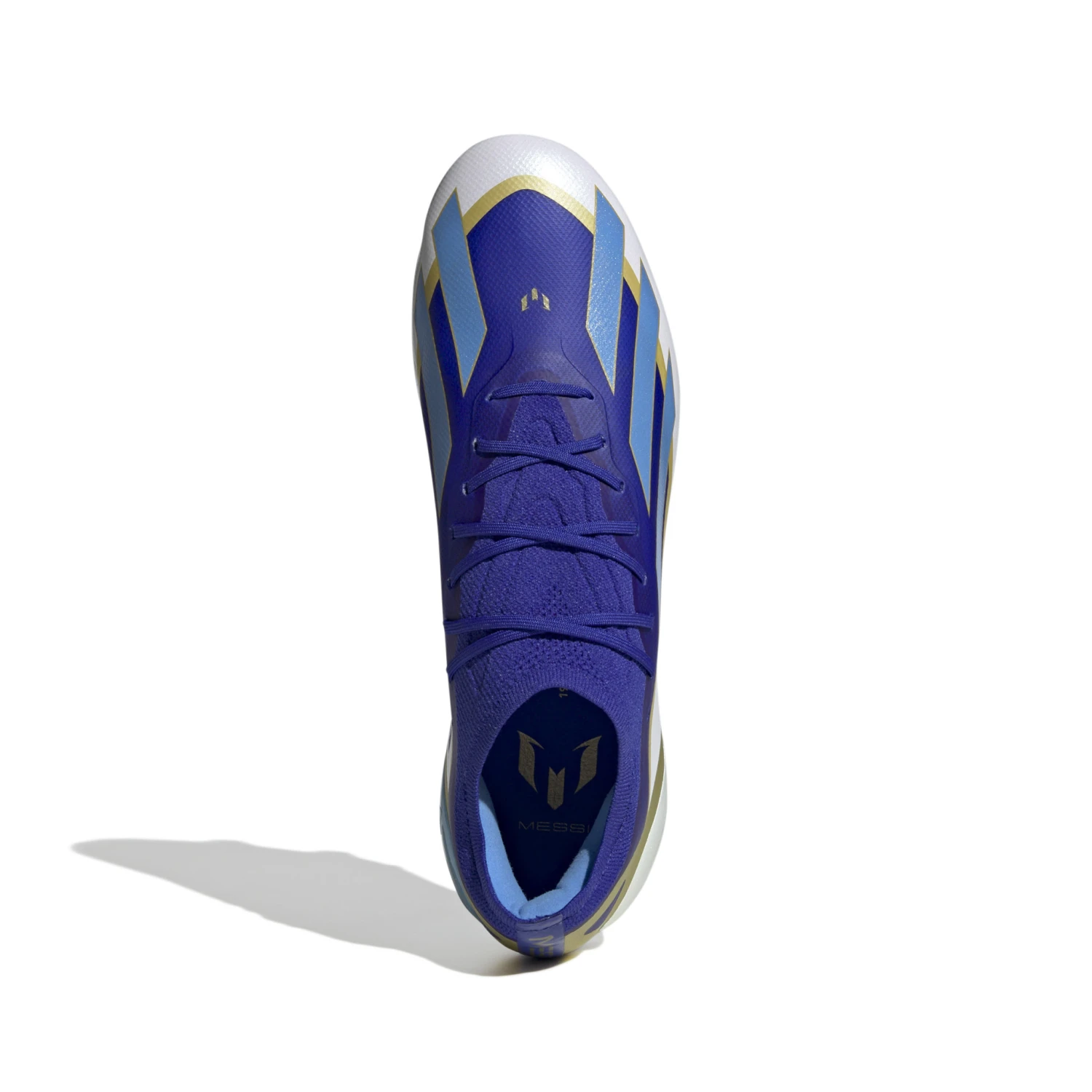 Adidas X Crazyfast Elite FG Messi (Blue/White/Gold) - Image 3