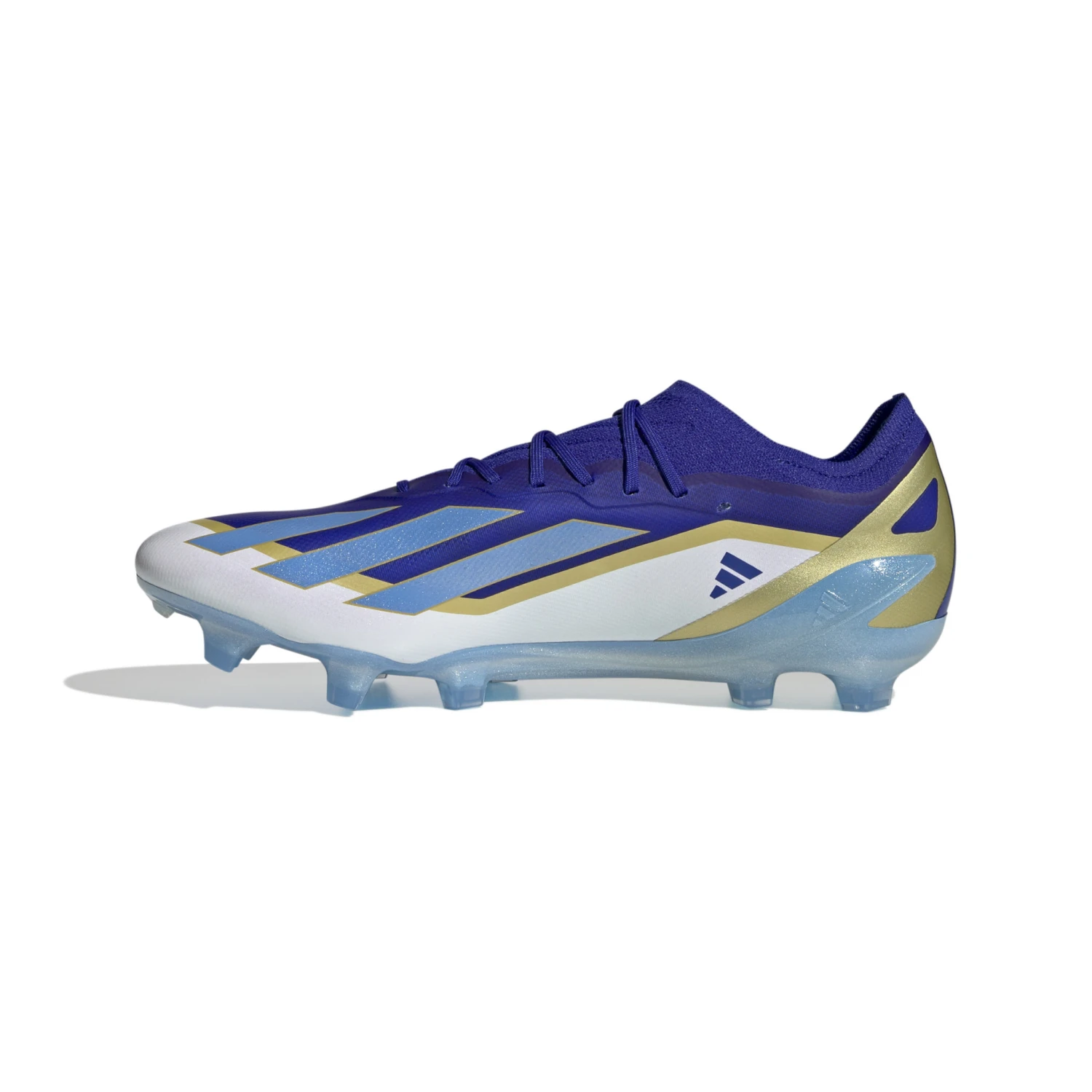 Adidas X Crazyfast Elite FG Messi (Blue/White/Gold) - Image 4