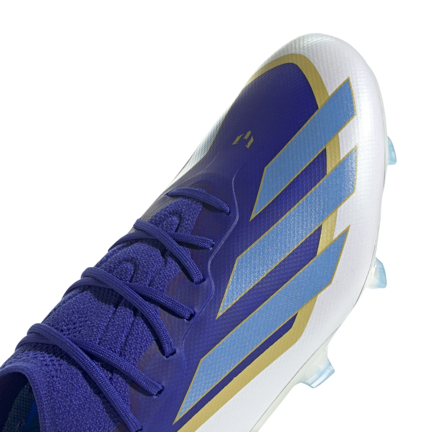 Adidas X Crazyfast Elite FG Messi (Blue/White/Gold) - Image 7