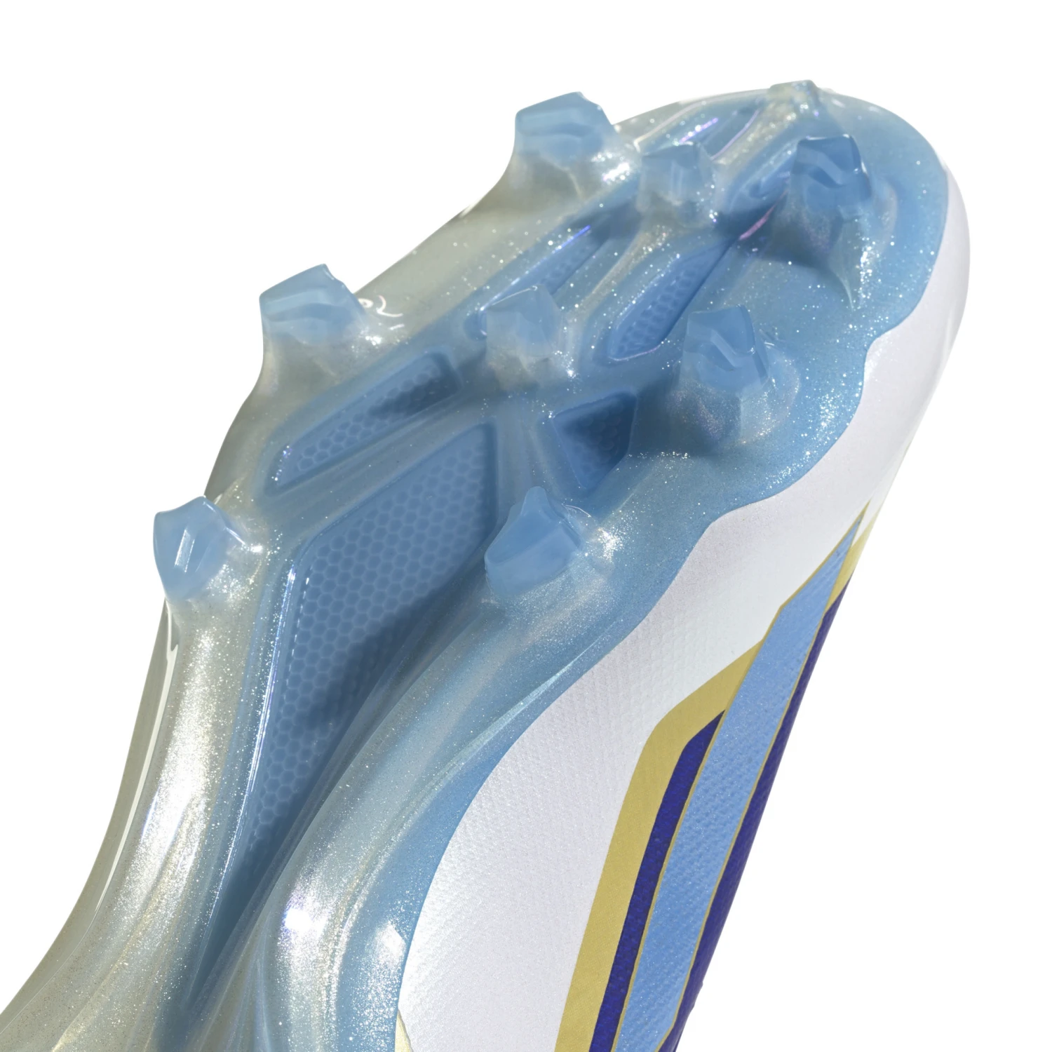 Adidas X Crazyfast Elite FG Messi (Blue/White/Gold) - Image 8