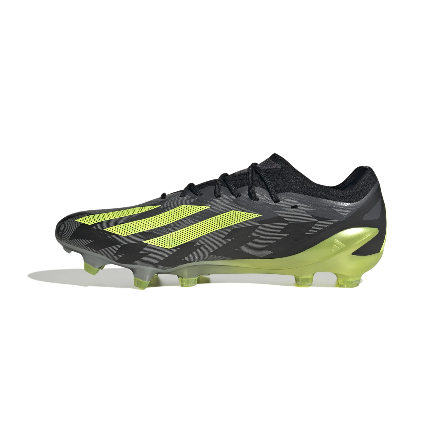 Adidas X Crazyfast Injection.1 FG (Black/Gray/Lime) - Image 2