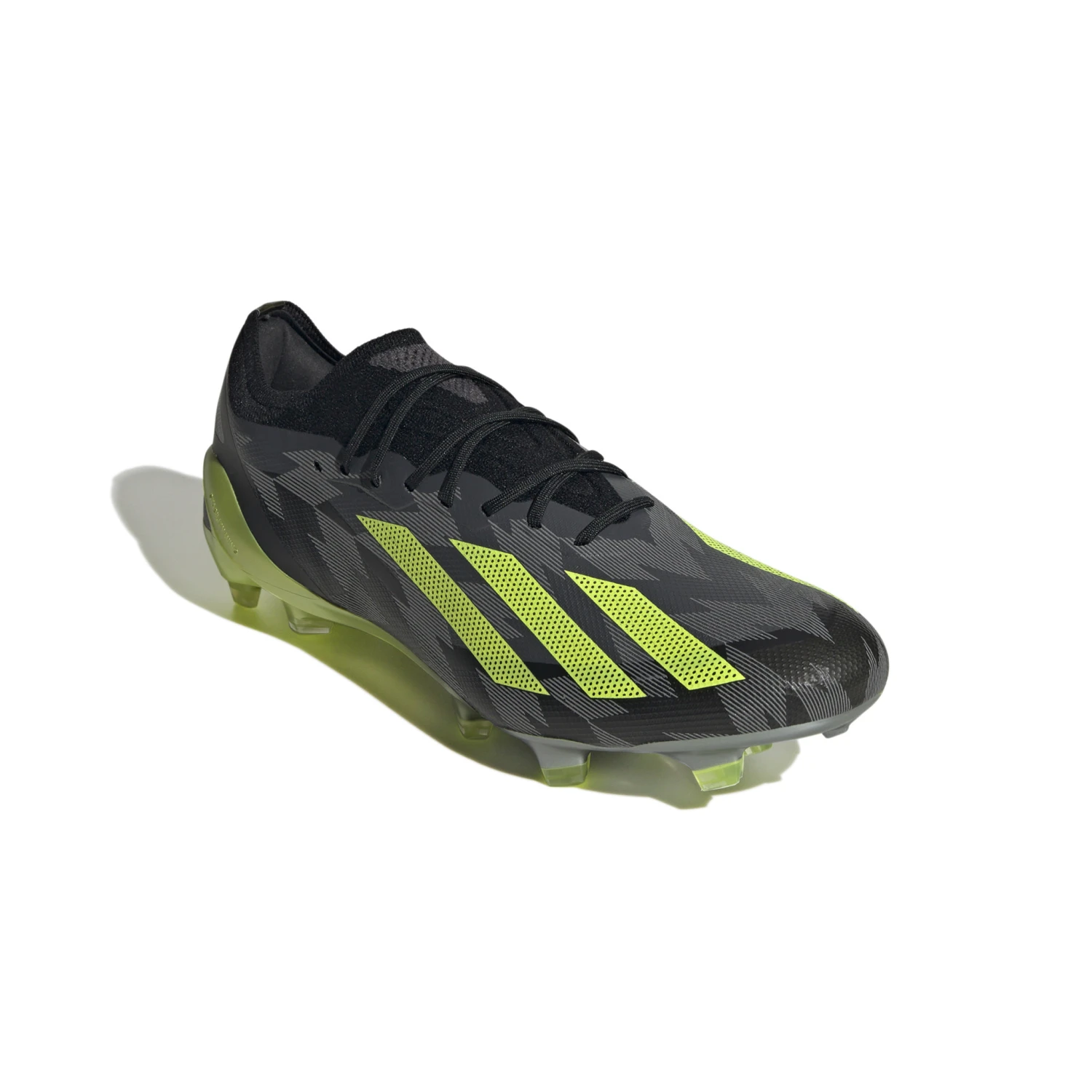 Adidas X Crazyfast Injection.1 FG (Black/Gray/Lime) - Image 5
