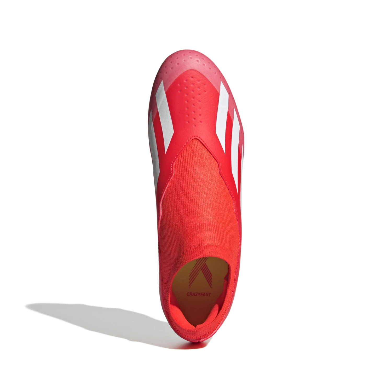 Adidas X Crazyfast League Laceless FG (Solar Red/White) - Image 3