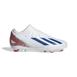 Adidas X Crazyfast USA.3 FG Jr (White/Blue/Red)