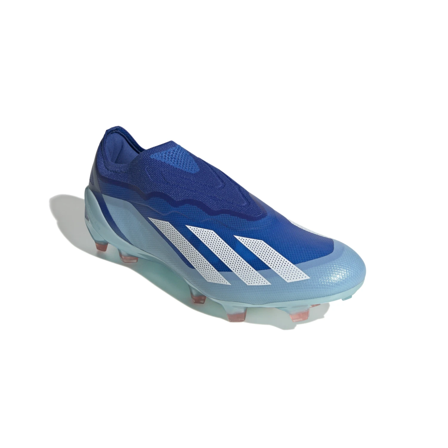 Adidas X Crazyfast.1 Laceless FG (Blue/White) - Image 5