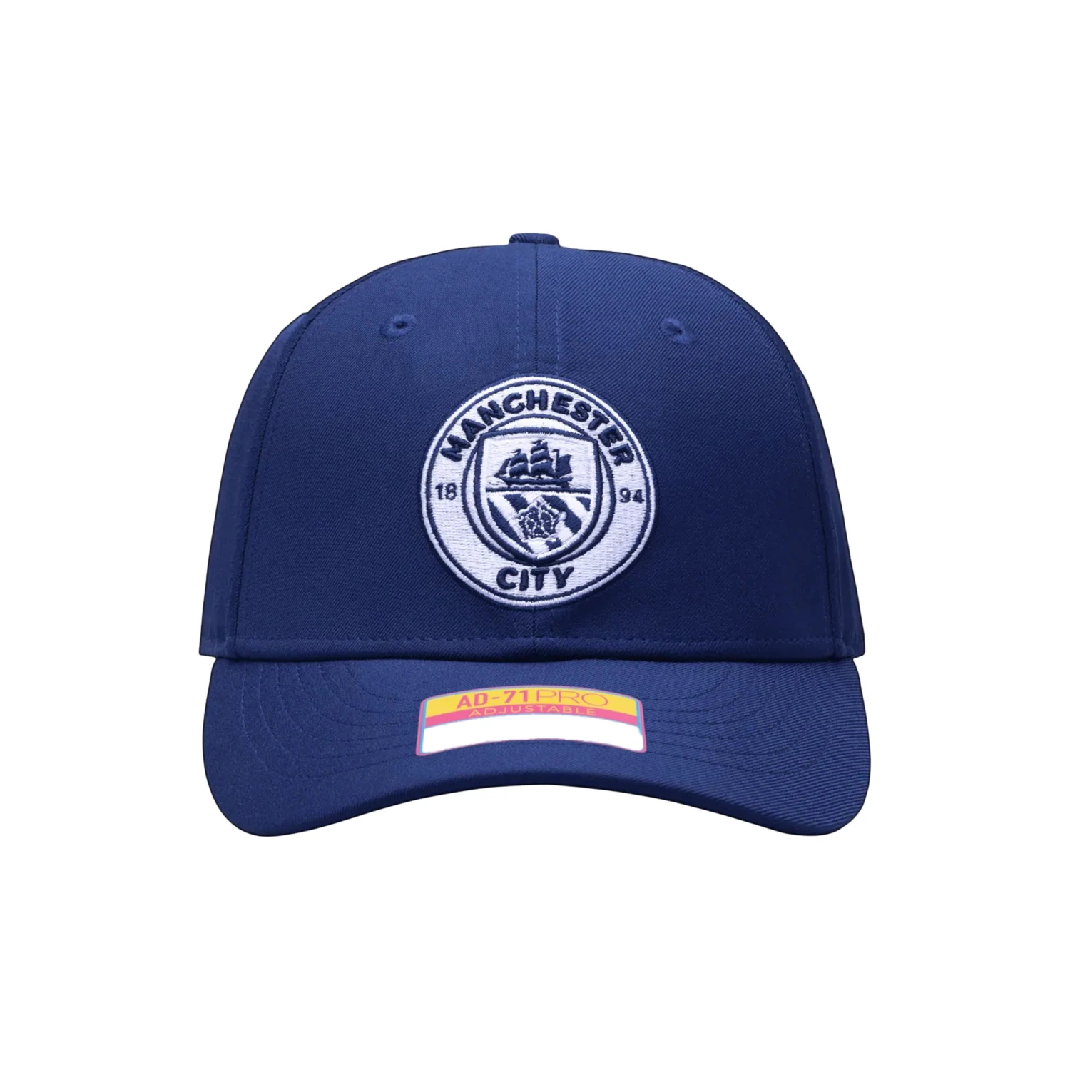 Fan Ink Manchester City Hit Adjustable Hat (Navy)