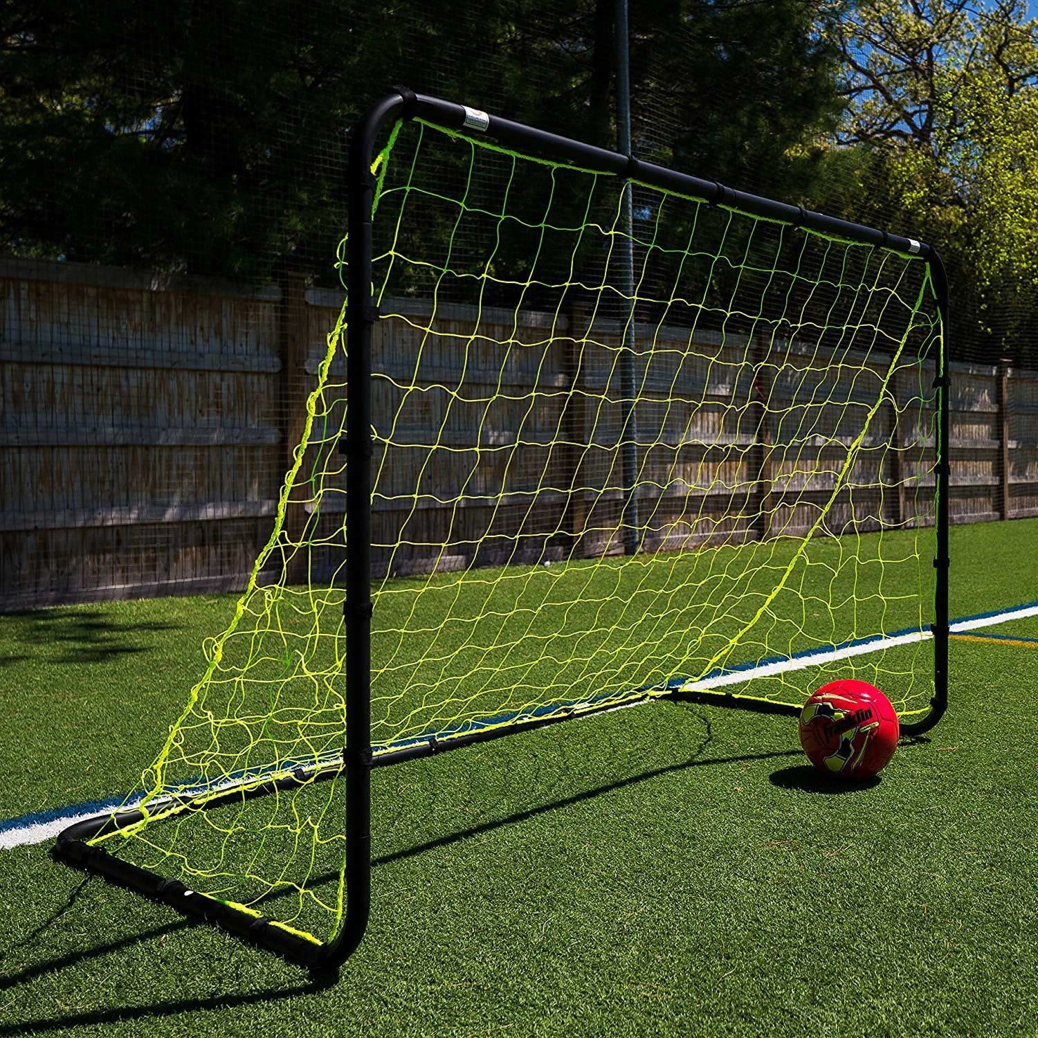 Franklin Competition Black Steel Soccer Goal 4'X6' - Image 7