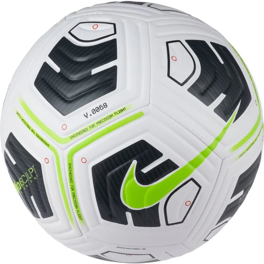 Nike Academy Team Ball (White/Black/Volt) - Image 2