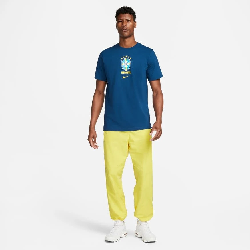 Nike Brazil 2022 Crest Tee (Blue) - Image 3