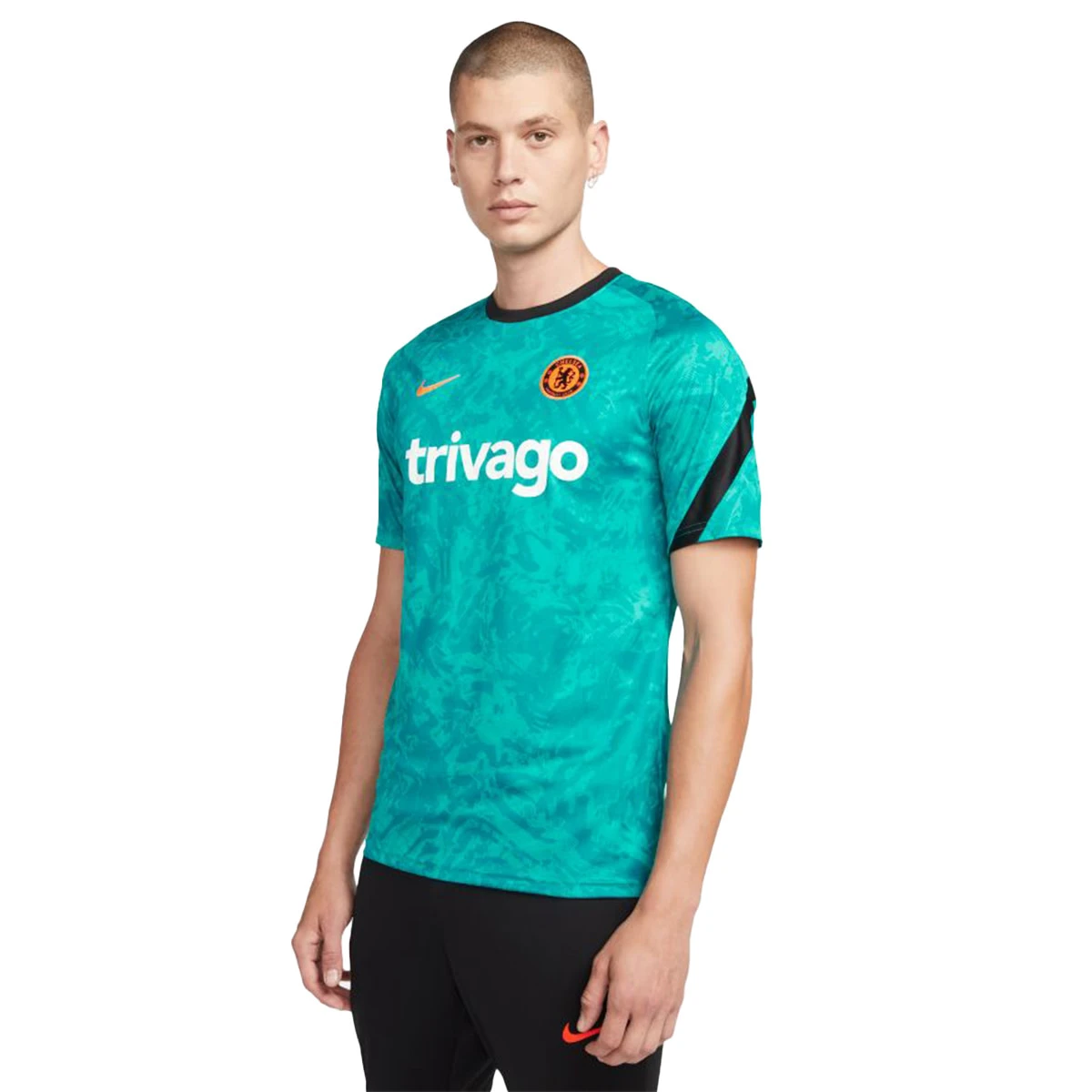 Nike Chelsea 21/22 Prematch CL Jersey (Aqua)