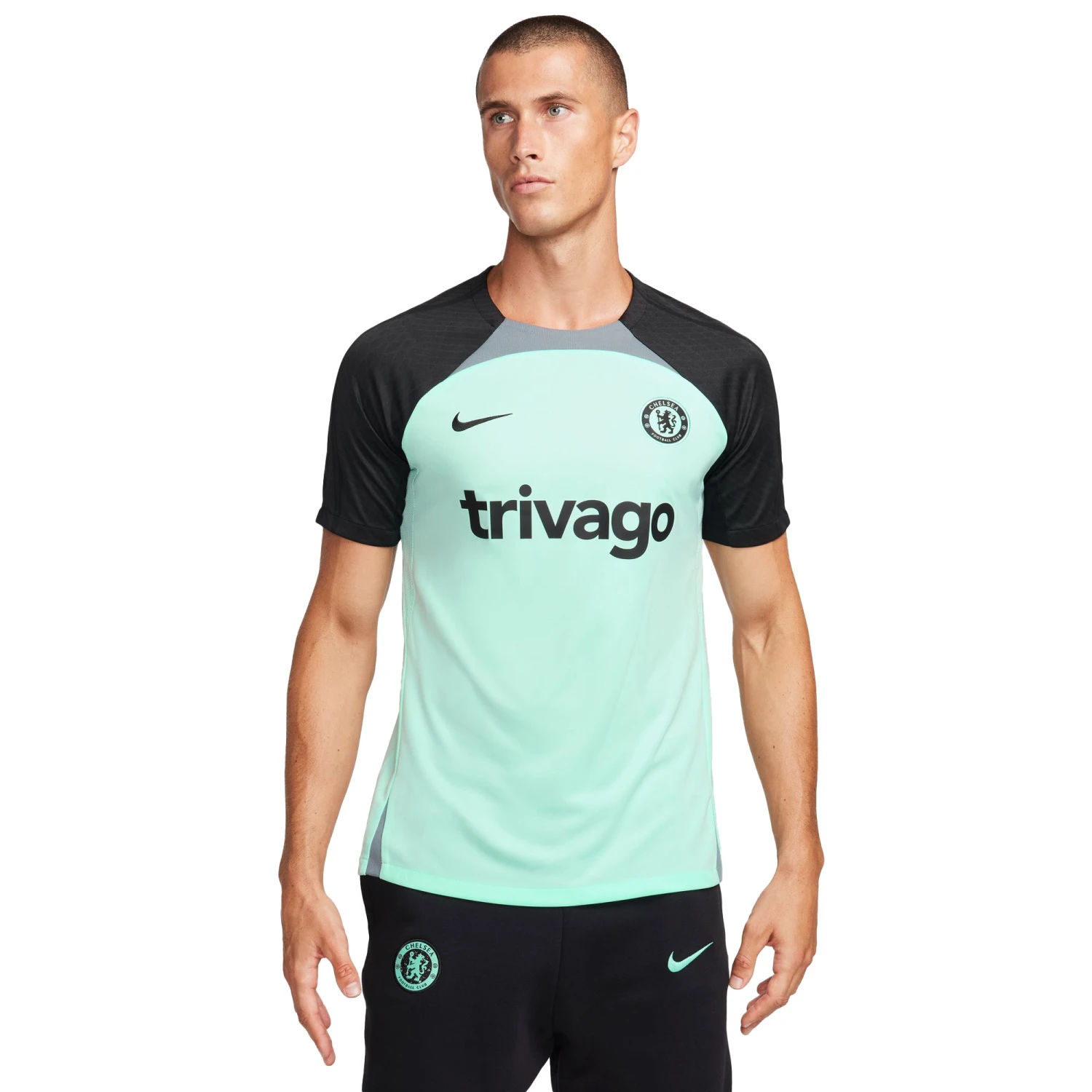 Nike Chelsea 23/24 Strike Training Jersey (Mint/Black)