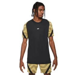 Nike Dri-Fit Strike SS Top (Black/Gold)