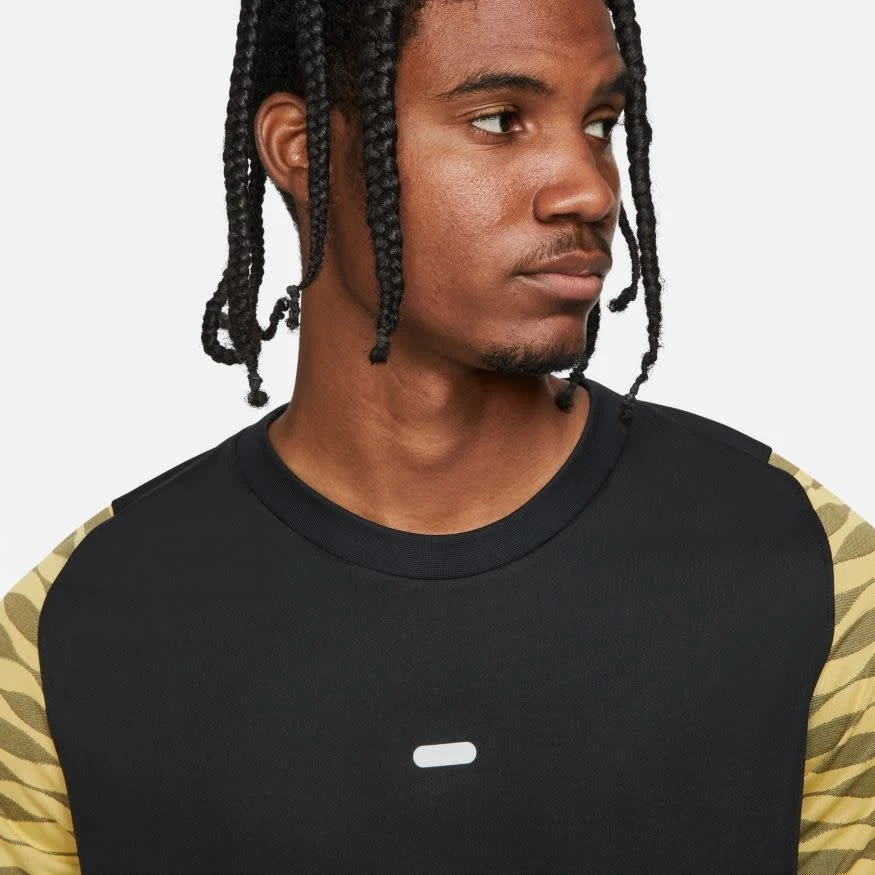 Nike Dri-Fit Strike SS Top (Black/Gold) - Image 5