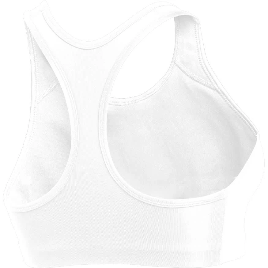Nike Dri-Fit Swoosh Non-Padded Sports Bra 2.0 (White) - Image 2