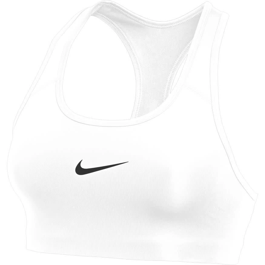 Nike Dri-Fit Swoosh Non-Padded Sports Bra 2.0 (White)