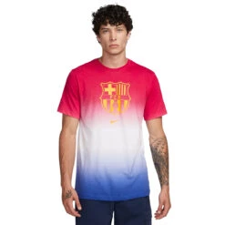 Nike FC Barcelona 23/24 Crest Tee (Red/White/Blue)