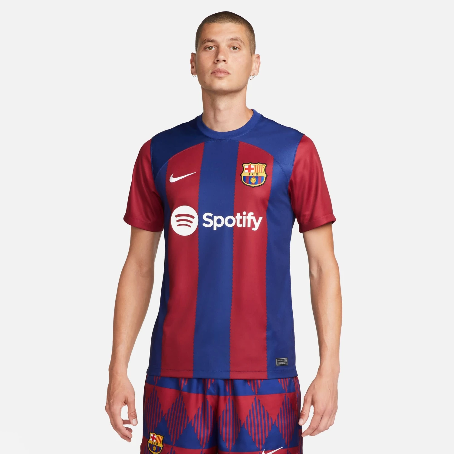 Nike FC Barcelona 23/24 Home Jersey (Blue/Red) - Image 3