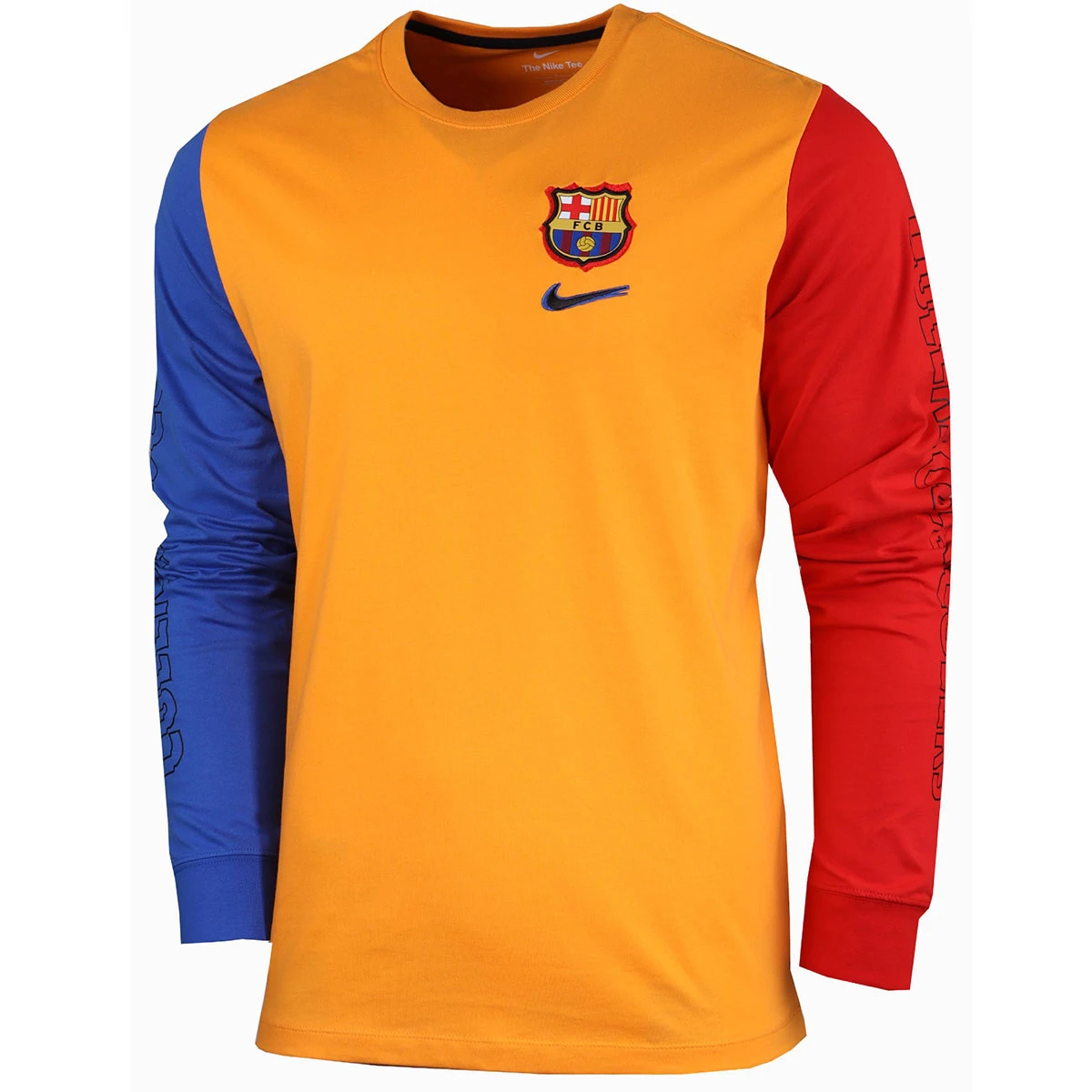 Nike FC Barcelona21/22 Ignite 92 Trap Tee (Orange)