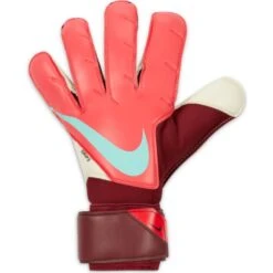 Nike Grip3 Goalkeeper Gloves (Crimson/Sky)