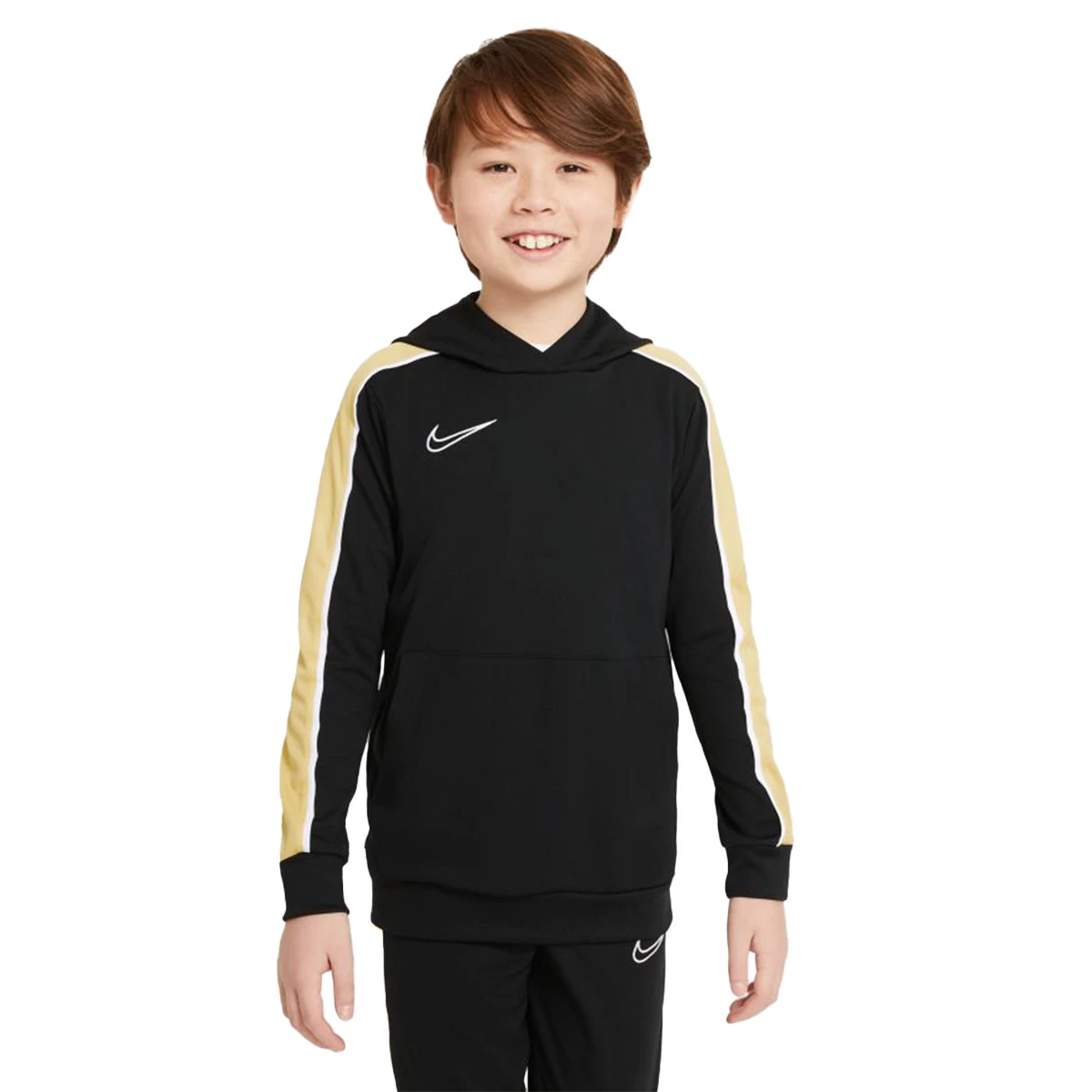 Nike Joga Bonito Academy Hoodie Youth (Black/Gold) - Image 8