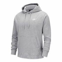Nike Lightweight Club Pullover Hoodie (Light Gray)