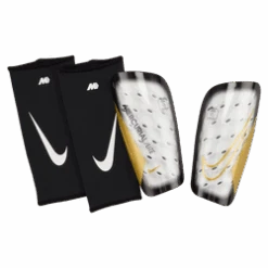 Nike Mercurial Lite Guard (White/Black/Gold)