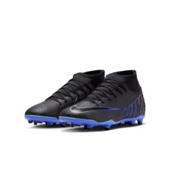 Nike Mercurial Superfly 9 Club FG/MG Jr (Black/Blue)